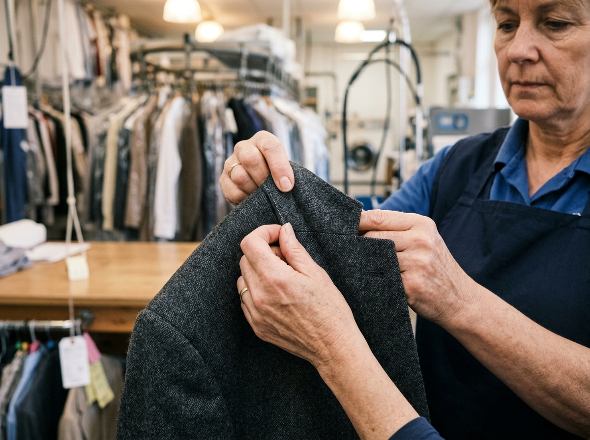 Dominant garment fabric inspection for express service